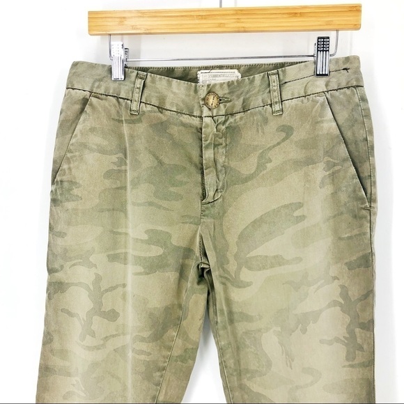 Current Elliott Buddy Trouser In Army Camo - Picture 2 of 4